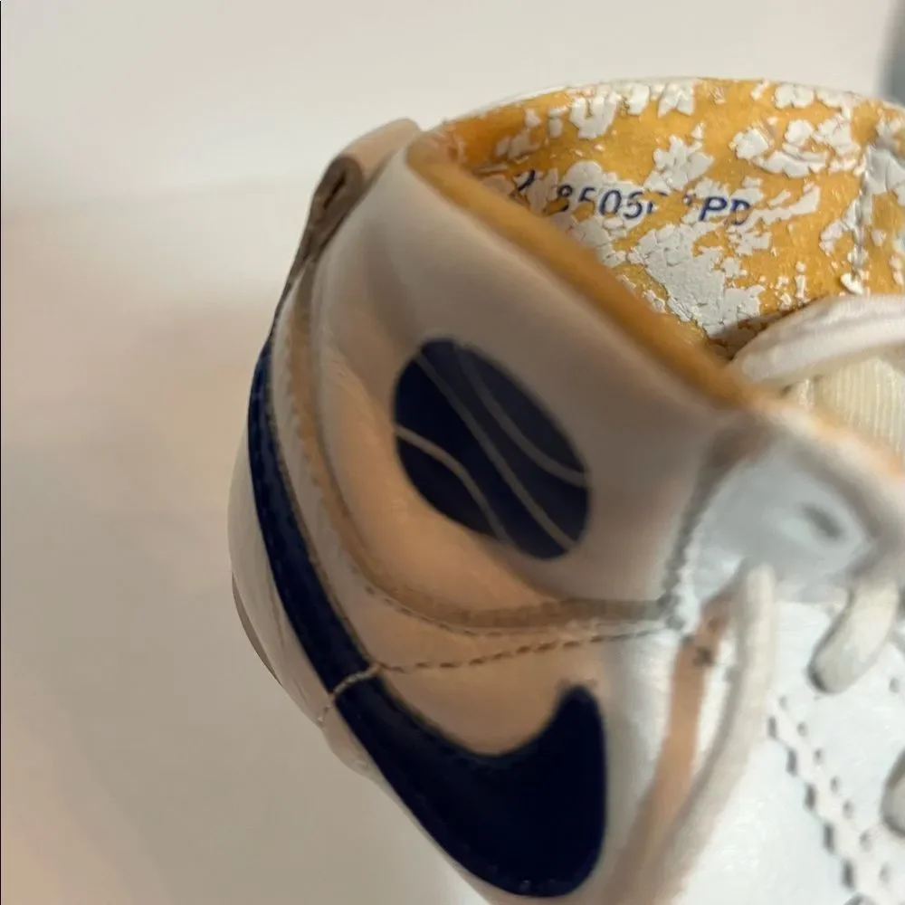 Vtg 1985 NIKE Baby Air Jordan Infantry Sneakers Shoes 850507 PD Sz 2 Blue White